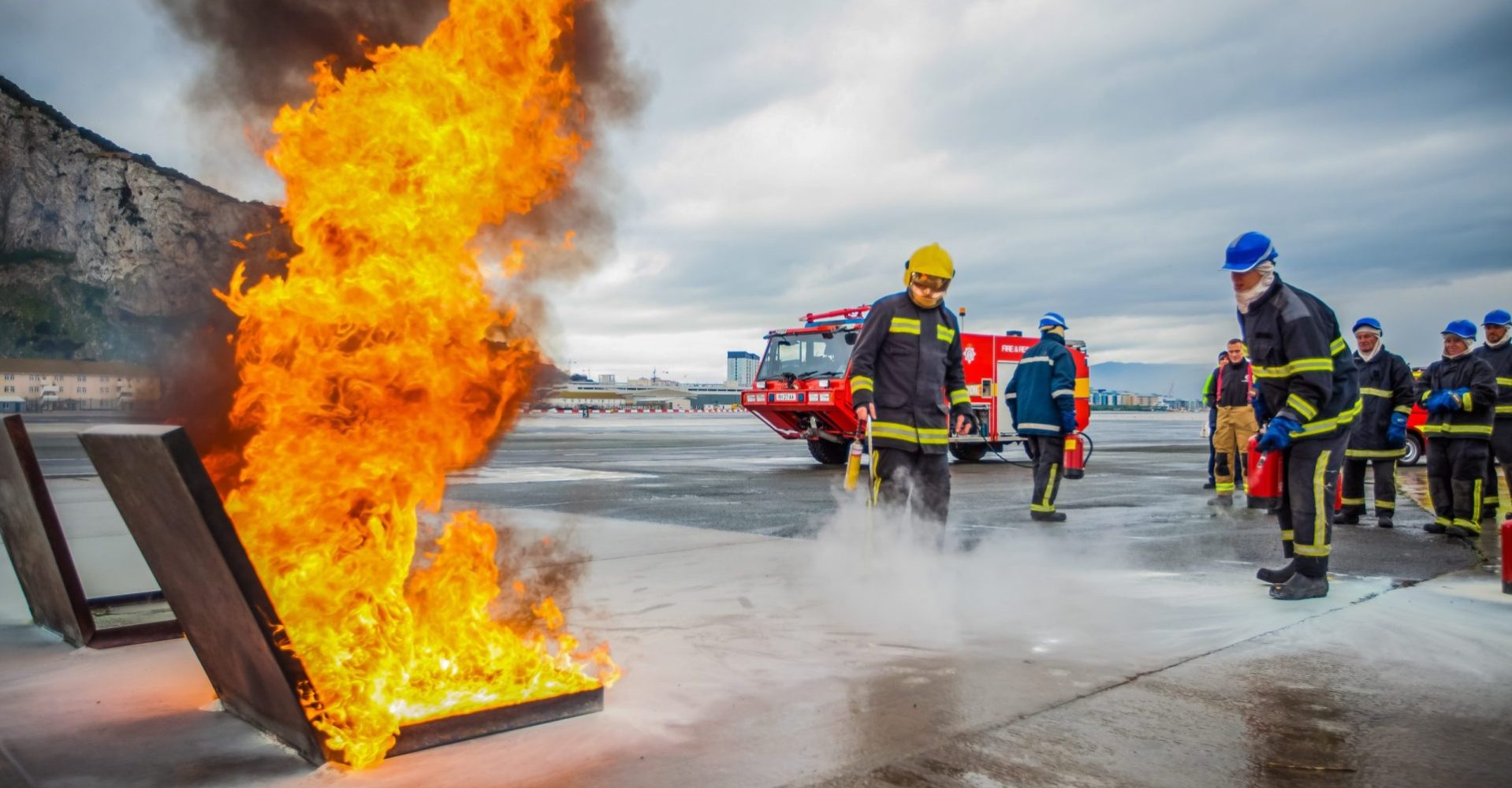 STCW Fire Training in Gibraltar